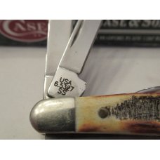 Case XX Bone Stag Small Stockman Pattern # 6.5327 SS Case XX Bone Stag Small Stockman Pattern # 6.5327 SS