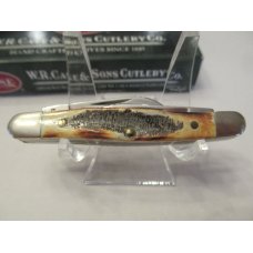 Case XX Bone Stag Small Stockman Pattern # 6.5327 SS Case XX Bone Stag Small Stockman Pattern # 6.5327 SS