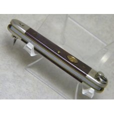 Canal Street Cutlery Co. USA Smooth Brown Bone Ring Open Pen Knife in Box Canal Street Cutlery Co. USA Smooth Brown Bone Ring Open Pen Knife in Box