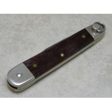 Canal Street Cutlery Co. USA Smooth Brown Bone Ring Open Pen Knife in Box Canal Street Cutlery Co. USA Smooth Brown Bone Ring Open Pen Knife in Box