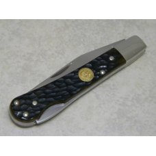 Canal Street Cutlery Co. USA Antique Green Popcorn Bone 1135524 "Pinch" Lockback Knife in Box c.2011 Canal Street Cutlery Co. USA Antique Green Popcorn Bone 1135524 "Pinch" Lockback Knife in Box c.2011