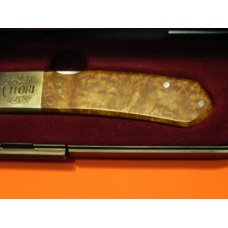 Browning Citori Grade VI Commemorative Knife w Quince Wood Handles 24k Gold Hunt Scene Etch 1of 3000 Browning Citori Grade VI Commemorative Knife w Quince Wood Handles 24k Gold Hunt Scene Etch 1of 3000