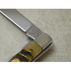 Canal Street Cutlery Co. USA Exterior Rams Horn Doctors Knife in Box Canal Street Cutlery Co. USA Exterior Rams Horn Doctors Knife in Box