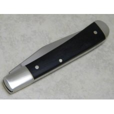 Canal Street Cutlery Co. USA Ebony Item # 1151274 Half Moon Trapper Knife in Box c.2008 Canal Street Cutlery Co. USA Ebony Item # 1151274 Half Moon Trapper Knife in Box c.2008