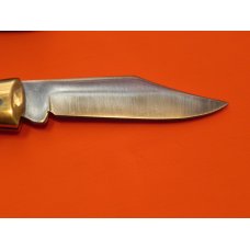 Orig USA Colonel Coon Folding Lock Back Hunter Pocket Knife w/ Great Stag Handles -NOS w/ Sheath Orig USA Colonel Coon Folding Lock Back Hunter Pocket Knife w/ Great Stag Handles -NOS w/ Sheath