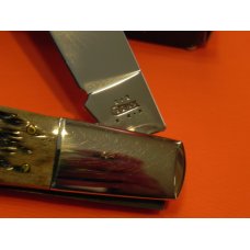 2003 Case XX Grand Daddy Barlow w Midnight Bone Handles & TESTED XX Letters Shield -5" Closed 2003 Case XX Grand Daddy Barlow w Midnight Bone Handles & TESTED XX Letters Shield -5" Closed
