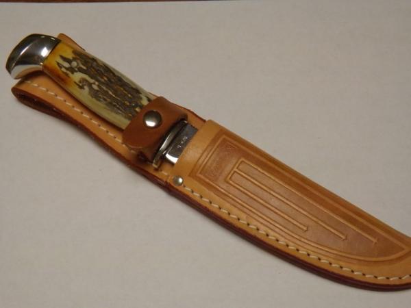 Case XX USA 523-5 Stag Fixed Blade