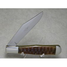 Schatt & Morgan Titusville PA. 2006 Bradford Green Bone 041802 Coke Bottle Knife in Box Schatt & Morgan Titusville PA. 2006 Bradford Green Bone 041802 Coke Bottle Knife in Box