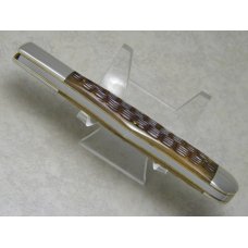 Schatt & Morgan Titusville PA. 2006 Bradford Green Bone 041802 Coke Bottle Knife in Box Schatt & Morgan Titusville PA. 2006 Bradford Green Bone 041802 Coke Bottle Knife in Box