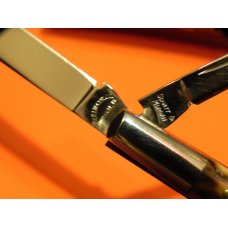 Schatt & Morgan (Queen) Mini Razor Barlow Pocket Knife w/ Great Genuine Mammoth Bark Handle -NOS Schatt & Morgan (Queen) Mini Razor Barlow Pocket Knife w/ Great Genuine Mammoth Bark Handle -NOS