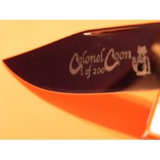 Colonel Coon Large Mountain Man Lock Back Hunting Pocket Knife w Bone Handles & One of 200 +Orig Box Colonel Coon Large Mountain Man Lock Back Hunting Pocket Knife w Bone Handles & One of 200 +Orig Box