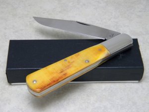 Queen Dan Burke QN9868 Saw Cut Bone Large Daddy Barlow Knife in Box