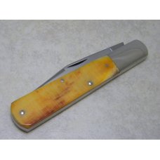 Queen Dan Burke QN9868 Saw Cut Bone Large Daddy Barlow Knife in Box Queen Dan Burke QN9868 Saw Cut Bone Large Daddy Barlow Knife in Box