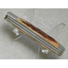 Schatt & Morgan Keystone Series 2010 Reverse Worm Groove Bone 042822 Coke Bottle Jack Knife in Box Schatt & Morgan Keystone Series 2010 Reverse Worm Groove Bone 042822 Coke Bottle Jack Knife in Box