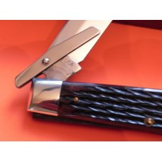 Ka-Bar Cheetah Pocket Knife w/ Beautiful Red Bone Handles -Dog Head on Swing Guard -NM/M & NOS Ka-Bar Cheetah Pocket Knife w/ Beautiful Red Bone Handles -Dog Head on Swing Guard -NM/M & NOS