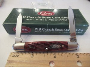 Case XX Red Bone Eisenhower Pattern # 06263 