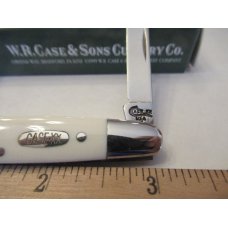 Case XX Smooth White Bone  Eisenhower Pattern # 06263 SS