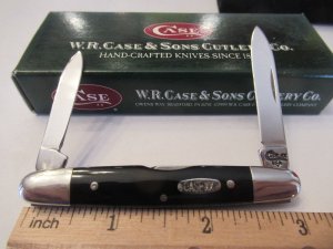 Case XX Smooth Black Eisenhower pattern # 06263 SS