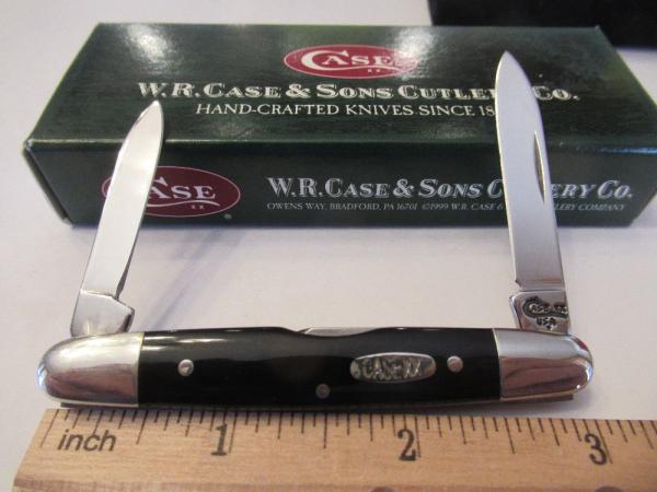 Case XX Smooth Black Eisenhower pattern # 06263 SS Case XX Smooth Black Eisenhower pattern # 06263 SS