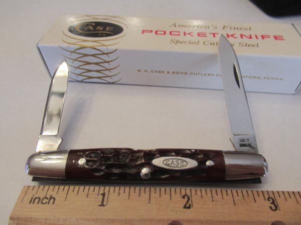 Case XX Bone Eisenhower Pattern # 06263 Stainless Case XX Bone Eisenhower Pattern # 06263 Stainless