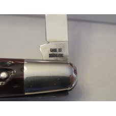 Case XX Bone Eisenhower Pattern # 06263 Stainless Case XX Bone Eisenhower Pattern # 06263 Stainless