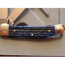 Boker Battles of Civil War Copperhead Knife -Blue PickBone Handles -Civil War Shield -Blades Etched Boker Battles of Civil War Copperhead Knife -Blue PickBone Handles -Civil War Shield -Blades Etched