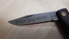 Kissing Crane “Black Angus” Pocket Knife Kissing Crane “Black Angus” Pocket Knife