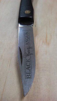 Kissing Crane “Black Angus” Pocket Knife Kissing Crane “Black Angus” Pocket Knife