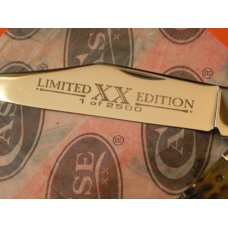 1996 Case XX Daddy Barlow w Black to Green Bone Handles & Case XX Round Rectangle Shield -5" Closed 1996 Case XX Daddy Barlow w Black to Green Bone Handles & Case XX Round Rectangle Shield -5" Closed