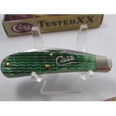 Case XX Green Silver Script Sway Back Gent Pattern # TB61117 SS Case XX Green Silver Script Sway Back Gent Pattern # TB61117 SS