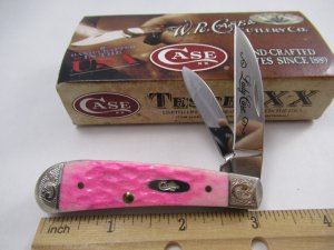 Case XX SFO Bubble Gum Pink Lady Case Sway Back Gent Pattern # TB62117 SS
