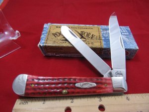 Case Red Bone Trapper Pattern # 6254 SS