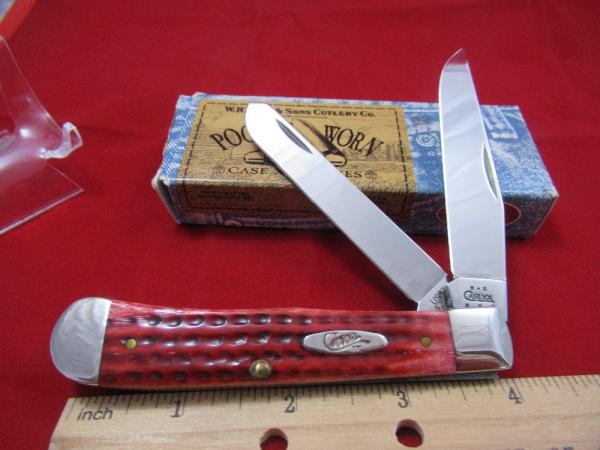 Case Red Bone Trapper Pattern # 6254 SS Case Red Bone Trapper Pattern # 6254 SS