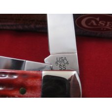 Case Red Bone Trapper Pattern # 6254 SS Case Red Bone Trapper Pattern # 6254 SS