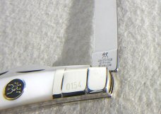 ZWILLING J.A. HENCKELS SOLINGEN GERMANY HK-21 MOTHER of PEARL CONGRESS KNIFE