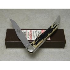 Schatt & Morgan File & Wire Tested Series 5-II Worm Groove Bone 041111 Toothpick Knife in Box c.2010 Schatt & Morgan File & Wire Tested Series 5-II Worm Groove Bone 041111 Toothpick Knife in Box c.2010