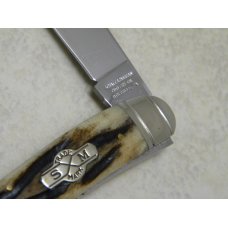 Schatt & Morgan File & Wire Tested Series 5-II Worm Groove Bone 041111 Toothpick Knife in Box c.2010 Schatt & Morgan File & Wire Tested Series 5-II Worm Groove Bone 041111 Toothpick Knife in Box c.2010