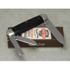 Schatt & Morgan Pearl Keystone Series XII Buffalo Horn 143299 Whittler Knife in Box c.2002 Schatt & Morgan Pearl Keystone Series XII Buffalo Horn 143299 Whittler Knife in Box c.2002