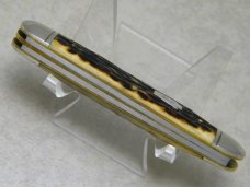 Schatt & Morgan Silver Keystone Series XIII Golden Aged Bone 043299 Whittler Knife in Box c.2002