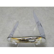 Schatt & Morgan Titusville PA Genuine Stag 032146 Half Whittler Knife in Box Schatt & Morgan Titusville PA Genuine Stag 032146 Half Whittler Knife in Box