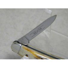 Schatt & Morgan Titusville PA Genuine Stag 032146 Half Whittler Knife in Box Schatt & Morgan Titusville PA Genuine Stag 032146 Half Whittler Knife in Box