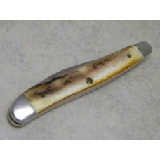 Schatt & Morgan Titusville PA Genuine Stag 032146 Half Whittler Knife in Box Schatt & Morgan Titusville PA Genuine Stag 032146 Half Whittler Knife in Box