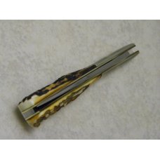 Cripple Creek USA by Bob Cargill Stag Buckeye Barlow Knife Cripple Creek USA by Bob Cargill Stag Buckeye Barlow Knife