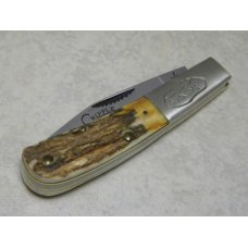 Cripple Creek USA by Bob Cargill Stag Buckeye Barlow Knife Cripple Creek USA by Bob Cargill Stag Buckeye Barlow Knife