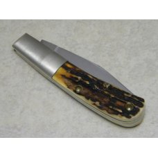 Cripple Creek USA by Bob Cargill Stag Buckeye Barlow Knife Cripple Creek USA by Bob Cargill Stag Buckeye Barlow Knife