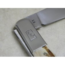 Bob Cargill Stag VKC (Valdosta Knife Club) Bolster Lock Barlow Knife c.1980