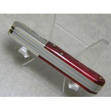 Winchester Trademark Made in USA Jigged Red Bone Barlow Knife Winchester Trademark Made in USA Jigged Red Bone Barlow Knife