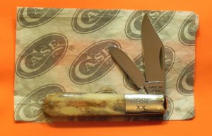 1979 Case xx USA Barlow w/ Beautiful Appaloosa Bone handles #A62009 1/2  -Great Snap and NO Wobble