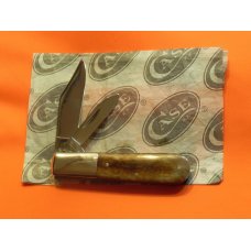 1979 Case xx USA Barlow w/ Beautiful Appaloosa Bone handles #A62009 1/2  -Great Snap and NO Wobble