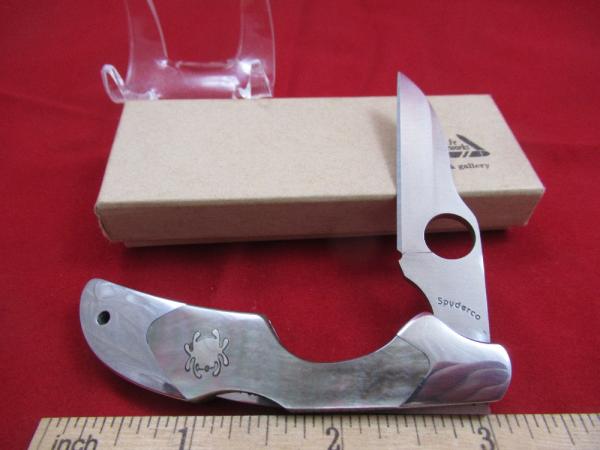 Spyderco Black Pearl Kiwi Santa Fe Stoneworks Spyderco Black Pearl Kiwi Santa Fe Stoneworks